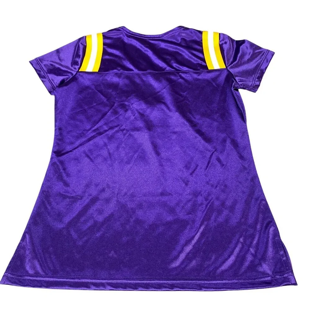 Minnesota Vikings Shirt Womens Medium Purple NFL Team‎ Apparel Football Sports